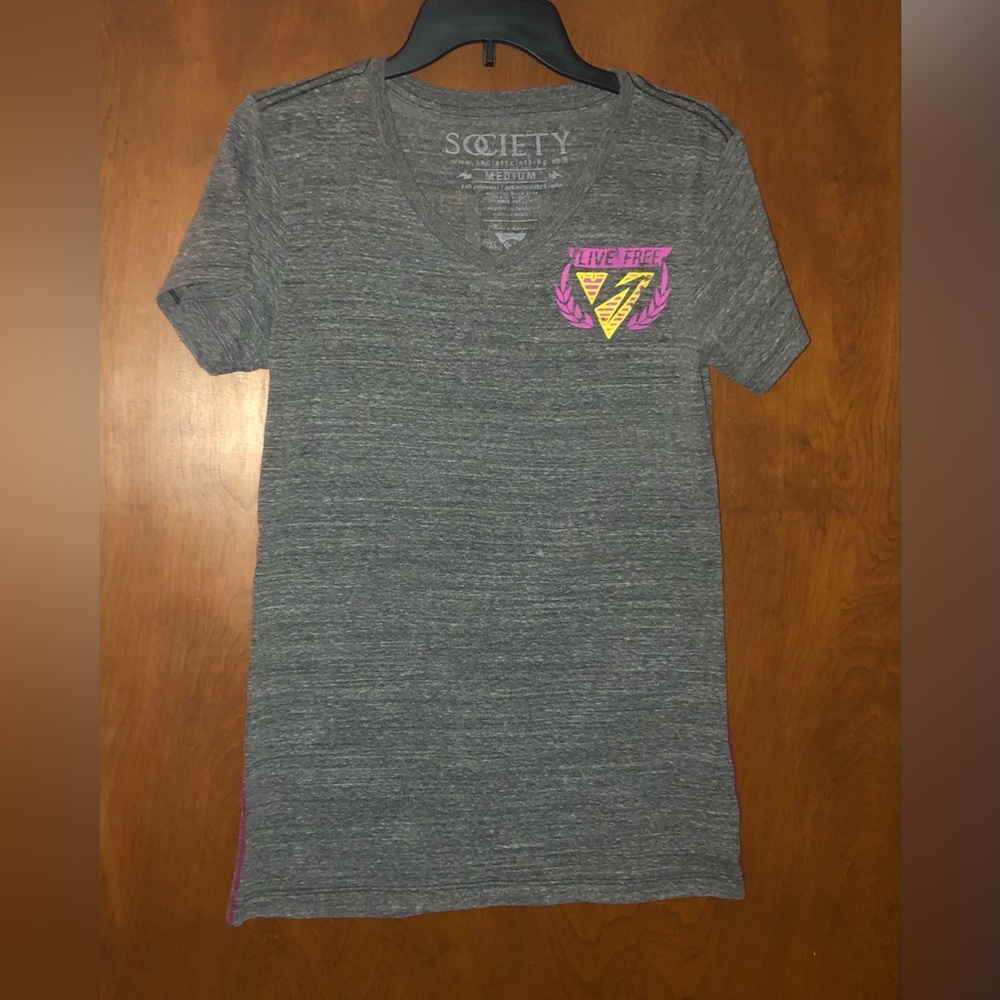Buckle Society womens fitted tee size M